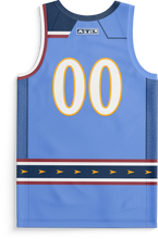 Load image into Gallery viewer, The "Blueland" Jersey (Custom Numbers)