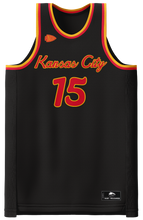 Load image into Gallery viewer, The Kingdom x WW - "QB1" Jersey - Black