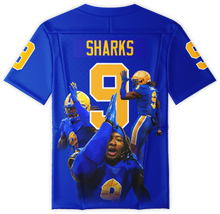 Load image into Gallery viewer, Kyle Louis "Sharks" Football Jersey