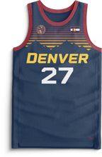 Load image into Gallery viewer, Jo Jo Stephens x WW - "Denver Sunset" Jersey - Midnight Blue