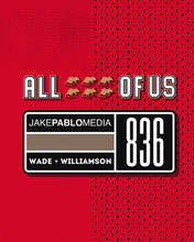 Load image into Gallery viewer, JAKEPABLOMEDIA x WW - "REDemption" Jersey (Embroidered)