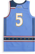 Load image into Gallery viewer, The &quot;Blueland&quot; Jersey (Standard Numbers)
