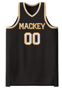 Men of Mackey - 2021 Black "Traintrack" Jersey (Custom Numbers)