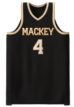 Load image into Gallery viewer, Men of Mackey - 2021 Black &quot;Traintrack&quot; Jersey
