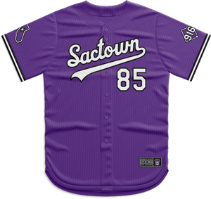 Kings Herald x WW - "Sactown Baseball" Jersey (Royal Purple)