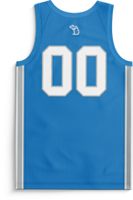 Load image into Gallery viewer, Honolulu Blues x WW - &quot;Motor City&quot; Jersey (Blue/Custom Numbers)
