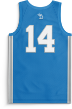 Load image into Gallery viewer, Honolulu Blues x WW - &quot;Motor City&quot; Jersey (Blue/Standard Numbers)
