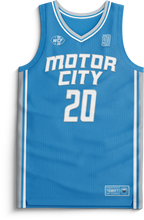 Load image into Gallery viewer, Honolulu Blues x WW - &quot;Motor City&quot; Jersey (Standard Numbers)
