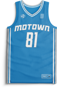 Honolulu Blues x WW - "Motown" Jersey (Standard Numbers)