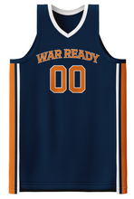 Load image into Gallery viewer, War Ready - 2022 Navy &quot;Classic&quot; Jersey (Custom Numbers)

