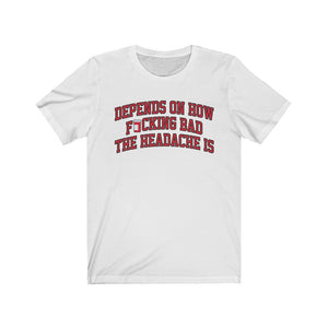 Jordan Headache Unisex Tee