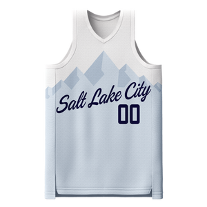 Colby Sanders x WW - The "SLC Mountains" Jersey (Fully Custom)