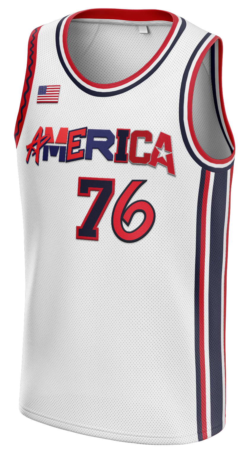 What the USA Basketball Mashup Jersey – Wade and Williamson