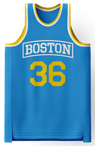 Pete Rogers designs some really great Boston Celtics jersey